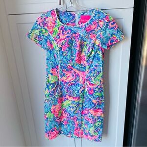 Lilly Pulitzer womens shift dress size 2 EUC